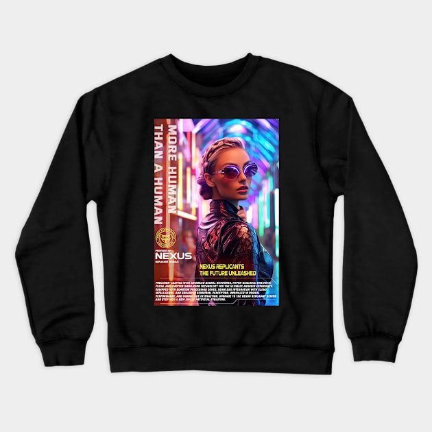 Replicant 9 Crewneck Sweatshirt by obstinator